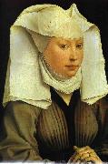 Rogier van der Weyden Portrait of Young Woman oil painting